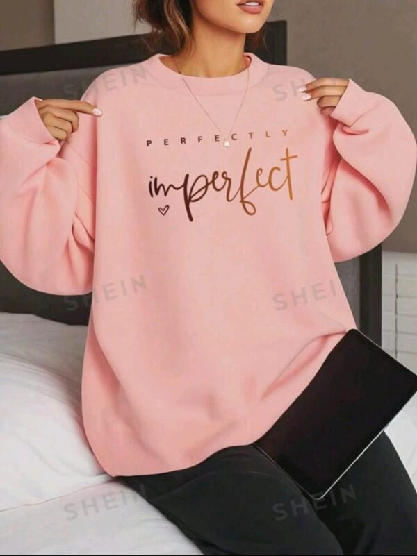 Sudadera Imperfect con cuello redondo